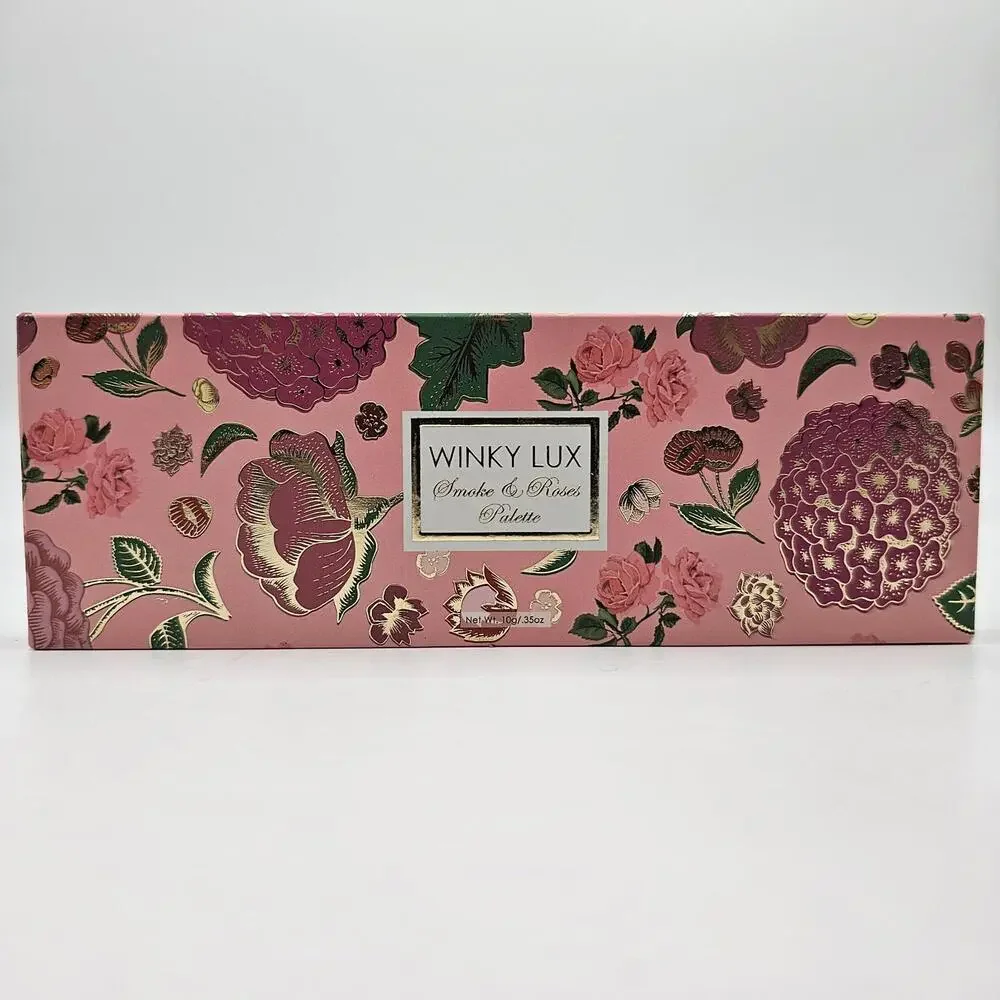 Winky Lux Custom Eyes Smoke & Roses Eyeshadow Palette‎ Hard Case NEW RARE